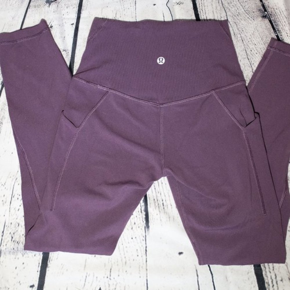 Purple‎ /lilac Speed Up Lululemon Mid Rise Legging